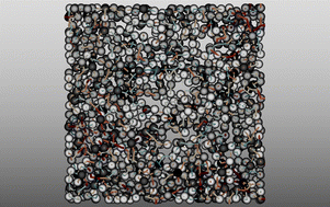 Graphical abstract: Dynamic compaction of cohesive granular materials: scaling behavior and bonding structures