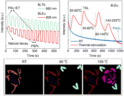 Graphical abstract: Controllable persistent luminescence in bismuth activated memory phosphors by trap management for artificial intelligence anti-counterfeiting