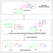 Graphical abstract: Design, synthesis, and cytotoxic evaluation of quinazoline-based derivatives as VEGER-2 inhibitors: comparative study against EGFR kinase activity, induction of apoptosis, and molecular docking study