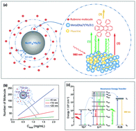 Graphical abstract: Tunable upconversion in a nanocrystal–organic molecule hybrid: reabsorption vs. resonant energy transfer