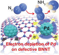 Graphical abstract: Rapid-heating-assisted metal–support interaction formation: Pd nanoparticles on boron nitride nanotubes as electrocatalysts for high N2-to-ammonia yields