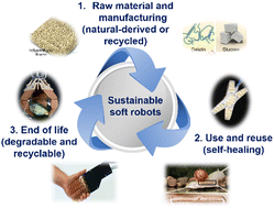 Graphical abstract: The new material science towards sustainable robotics