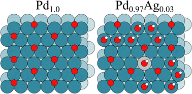 Graphical abstract: Modelling adsorbate coverage on complex alloy surfaces