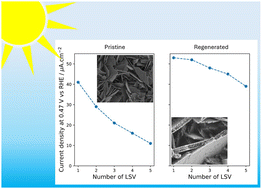 Graphical abstract: Photoelectrochemical degradation and regeneration of Ca2Fe2O5 photocathodes