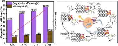 Graphical abstract: β-Cyclodextrin and reduced graphene oxide loaded Ag–TiO2 composites for enhanced photocatalytic oxidation of urea under sunlight