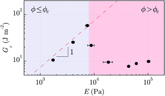 Graphical abstract: Viscoplastic fracture transition of a biopolymer gel