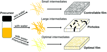 Graphical abstract: Good or evil: what is the role of water in crystallization of organometal halide perovskites?