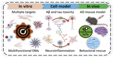 Graphical abstract: Combating multiple aetiologies of Alzheimer's disease to rescue behavioural deficits
