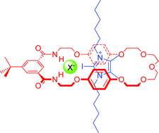 Graphical abstract: Iodo-imidazolium salts: halogen bonding in crystals and anion-templated pseudorotaxanes