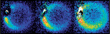 Graphical abstract: Rotationally inelastic scattering of CD3 and CH3 with He: comparison of velocity map-imaging data with quantum scattering calculations
