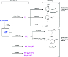 Graphical abstract: Organofluorine chemistry: applications, sources and sustainability