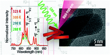 Graphical abstract: Boosting the sensitivity of Nd3+-based luminescent nanothermometers