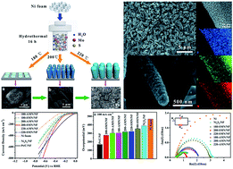 Graphical abstract: Controlled synthesis of Mo-doped Ni3S2 nano-rods: an efficient and stable electro-catalyst for water splitting