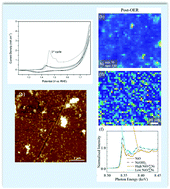 Graphical abstract: Monitoring compositional changes in Ni(OH)2 electrocatalysts employed in the oxygen evolution reaction