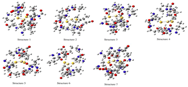 Graphical abstract: Calculation of electric field gradients in Cd(ii) model complexes of the CueR protein metal site