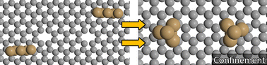 Graphical abstract: Carbon vacancy-assisted stabilization of individual Cu5 clusters on graphene. Insights from ab initio molecular dynamics