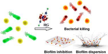 Graphical abstract: Construction of a supramolecular antibacterial material based on water-soluble pillar[5]arene and a zwitterionic guest molecule