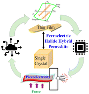Graphical abstract: Ferroelectric polarization in 2D halide hybrid perovskites: influence on bulk crystals, thin films, and applications