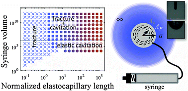 Graphical abstract: Elastic cavitation and fracture via injection