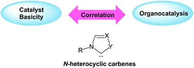 Graphical abstract: The importance of N-heterocyclic carbene basicity in organocatalysis
