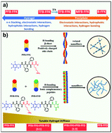 Graphical abstract: Effects of fluoro substitutions and electrostatic interactions on the self-assembled structures and hydrogelation of tripeptides: tuning the mechanical properties of co-assembled hydrogels