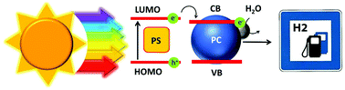 Graphical abstract: Extending photocatalysis to the visible and NIR: the molecular strategy
