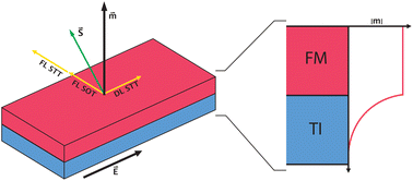 Graphical abstract: Spin transfer torques due to the bulk states of topological insulators