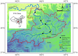Graphical abstract: Geochemistry, health risk assessment and statistical source identification of dissolved trace elements in surface water of the Chishui River, China