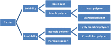 Graphical abstract: Application of chiral recyclable catalysts in asymmetric catalysis