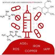 Graphical abstract: Mitigating diabetes associated with reactive oxygen species (ROS) and protein aggregation through pharmacological interventions