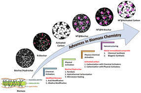 Graphical abstract: Advances in surface modification of biomass and its nanostructuring for enhanced environmental remediation applications