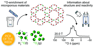 Graphical abstract: 17O NMR spectroscopy of crystalline microporous materials