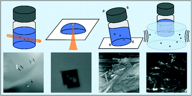 Graphical abstract: Laser-induced nucleation promotes crystal growth of anhydrous sodium bromide