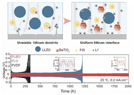 Graphical abstract: Ultra-stable solid-state lithium metal batteries with ferroelectric oxide-enhanced PVDF-based hybrid solid electrolytes