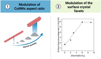 Graphical abstract: Engineering morphological features and surface steps in ultrathick penta-twinned copper nanowires