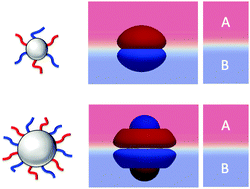 Graphical abstract: Predicting the structure and interfacial activity of diblock brush, mixed brush, and Janus-grafted nanoparticles