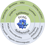 Graphical abstract: Polyoxometalate-based nanocomposites for antitumor and antibacterial applications