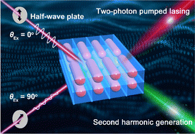 Graphical abstract: Aligned chromophores in a host–guest MOF crystal for switchable polarized nonlinear optical response