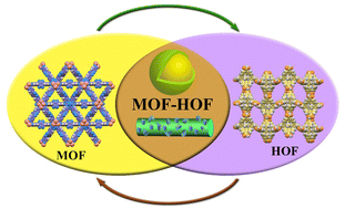 Graphical abstract: Interconversion and functional composites of metal–organic frameworks and hydrogen-bonded organic frameworks