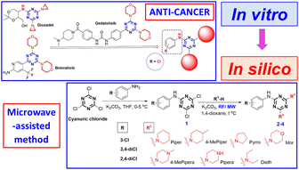 Graphical abstract: Design, synthesis, in vitro cytotoxic activity, and in silico studies of symmetrical chlorophenylamino-s-triazine derivatives