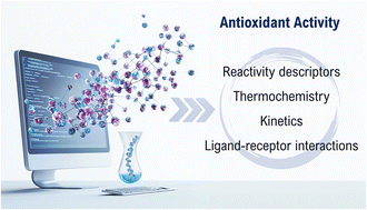 Graphical abstract: Antioxidant activity at the molecular level: exploring ways of action and computational tools to investigate them
