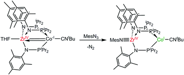 Graphical abstract: Multi-electron redox processes at a Zr(iv) center facilitated by an appended redox-active cobalt-containing metalloligand