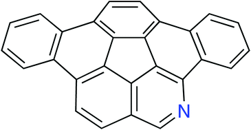 Graphical abstract: 5-Azadibenzo[a,g]corannulene