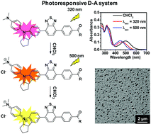 Graphical abstract: Light induced oxidation of an indoline derived system triggered spherical aggregates