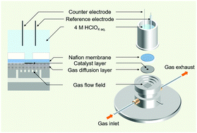 Graphical abstract: Benchmarking high surface area electrocatalysts in a gas diffusion electrode: measurement of oxygen reduction activities under realistic conditions