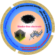 Graphical abstract: A binder-free electrode architecture design for lithium–sulfur batteries: a review