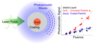 Graphical abstract: Quenching of nonlinear photoacoustic signal generation in gold nanoparticles through coating