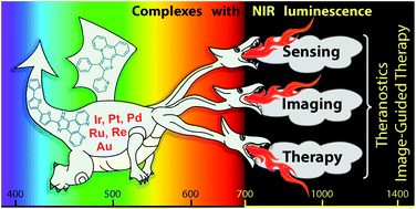 Graphical abstract: Phosphorescent NIR emitters for biomedicine: applications, advances and challenges