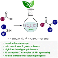 Graphical abstract: Direct formation of amide/peptide bonds from carboxylic acids: no traditional coupling reagents, 1-pot, and green