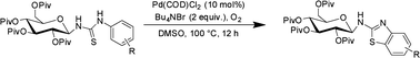 Graphical abstract: A concise, efficient synthesis of sugar-based benzothiazoles through chemoselective intramolecular C–S coupling
